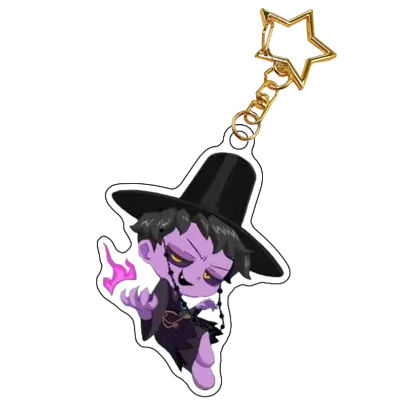 K-Pop Demon Hunters Preorder Huntr-x Keychain - Fan Art Self Made Acrylic Charm Anime Classics Game Collection Toy Gift