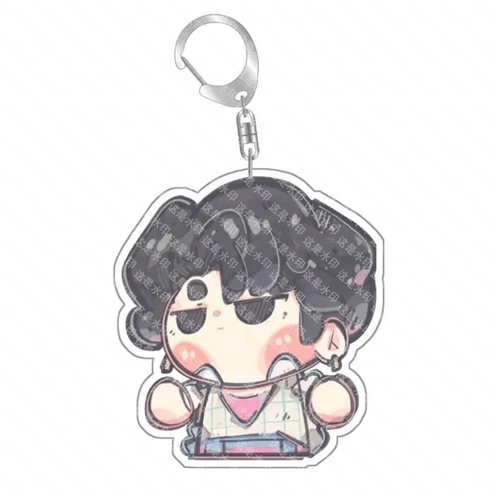 K-Pop Demon Hunters Preorder Huntr-x Keychain - Fan Art Self Made Acrylic Charm Anime Classics Game Collection Toy Gift