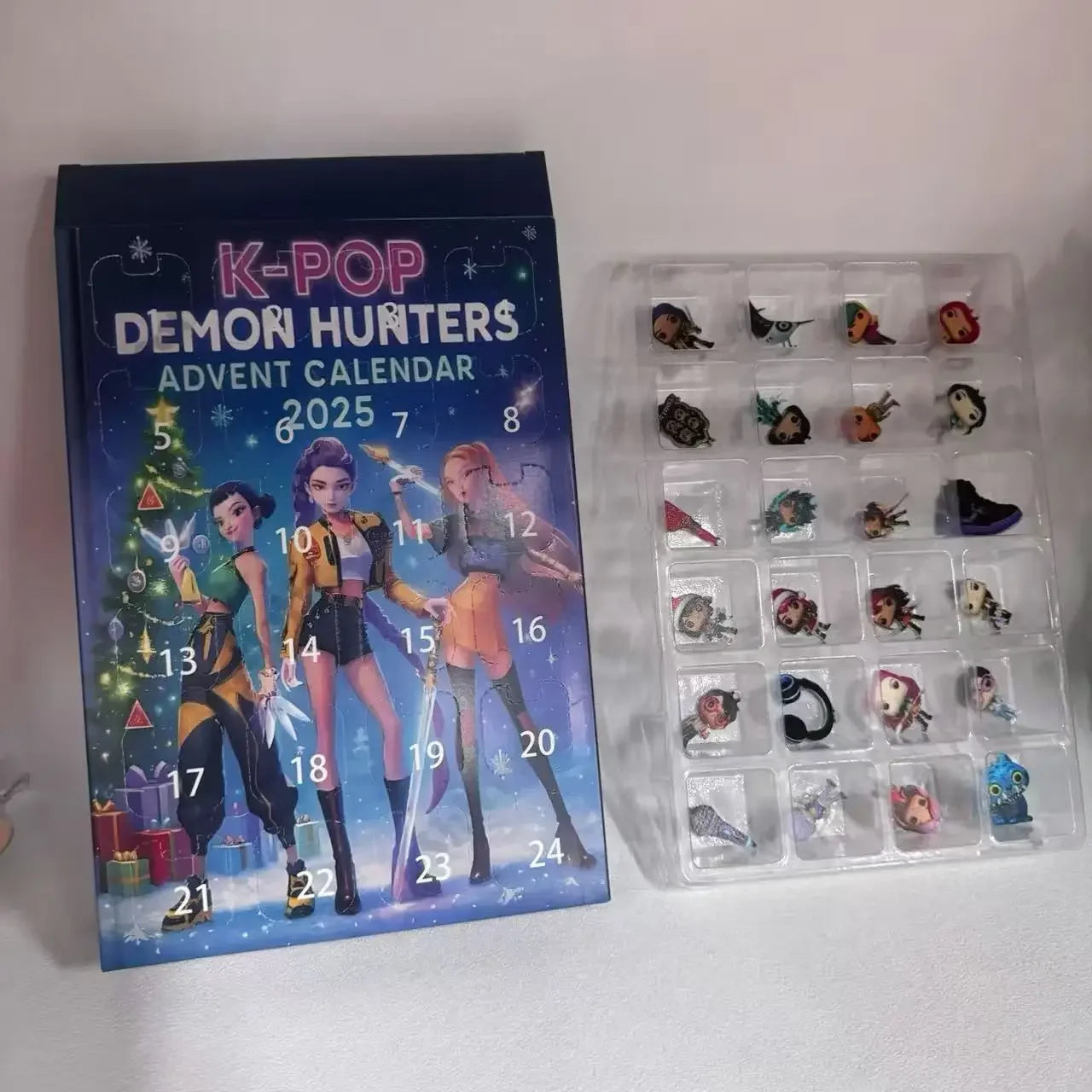 Demon Advent Calendar Gift Hunters Advent Calendar Rumi Mira Zoey Tiger K Pop Hunters Christmas Countdown
