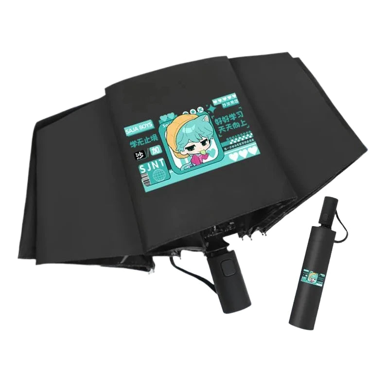 K-Pop Demon Hunters animation cartoon cute umbrella creative unisex sunshade sun protection UV protection parasol gift wholesale
