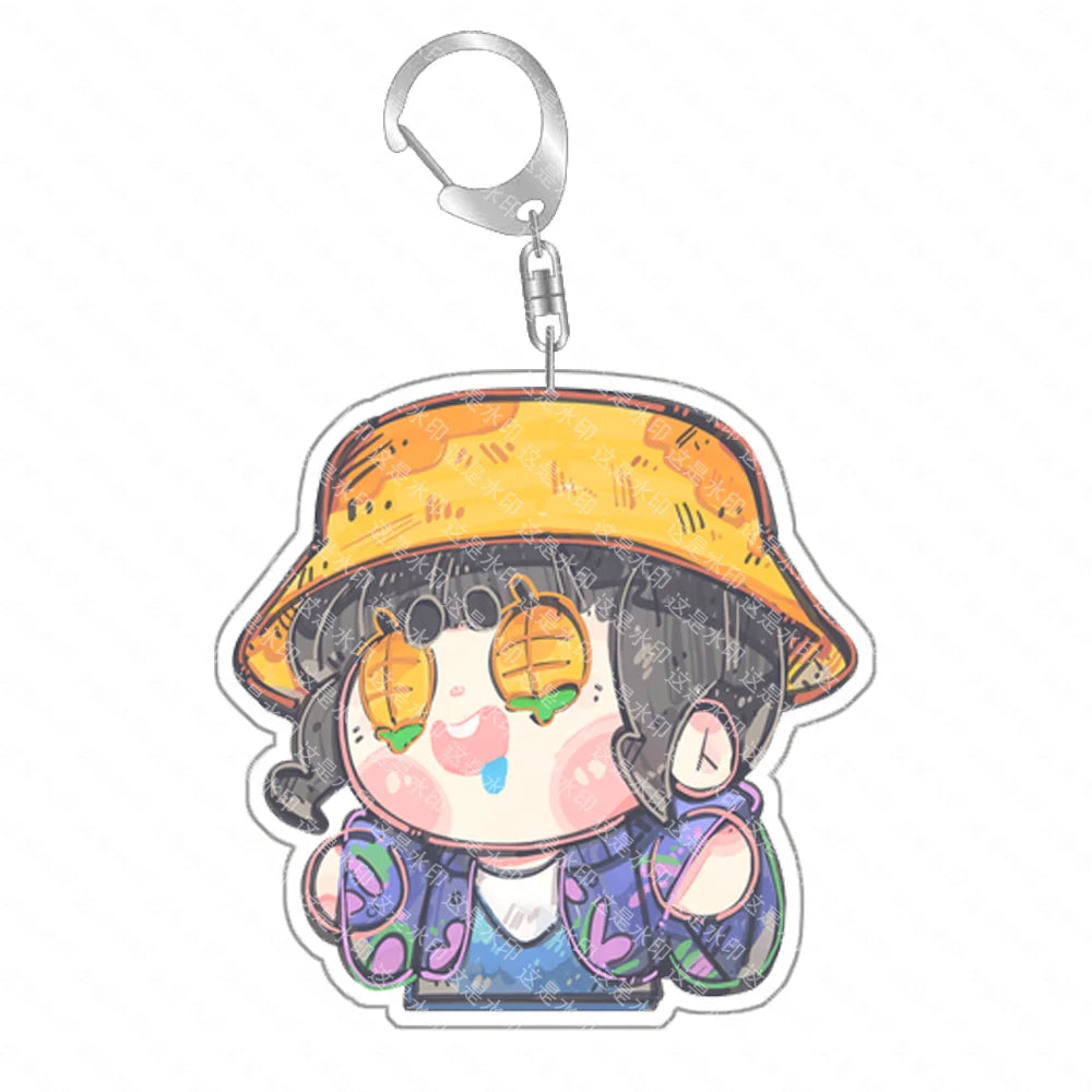 K-Pop Demon Hunters Preorder Huntr-x Keychain - Fan Art Self Made Acrylic Charm Anime Classics Game Collection Toy Gift