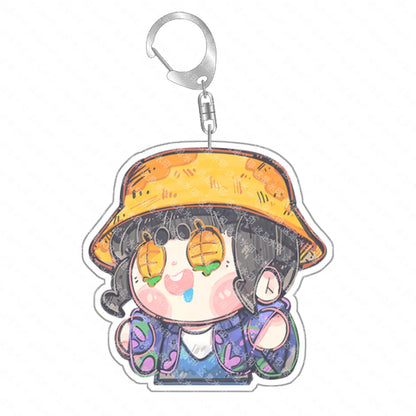 K-Pop Demon Hunters Preorder Huntr-x Keychain - Fan Art Self Made Acrylic Charm Anime Classics Game Collection Toy Gift