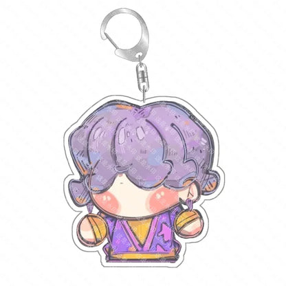 K-Pop Demon Hunters Preorder Huntr-x Keychain - Fan Art Self Made Acrylic Charm Anime Classics Game Collection Toy Gift