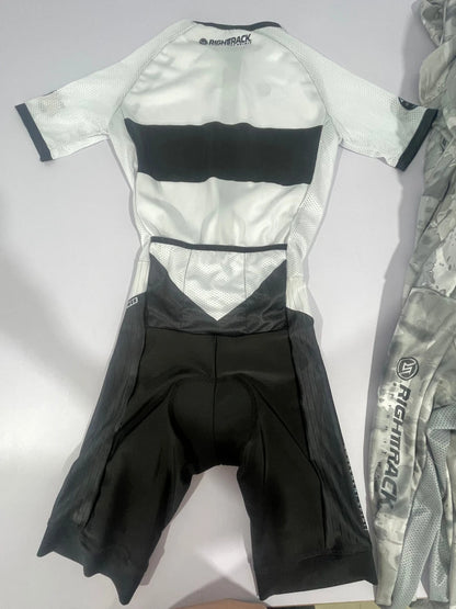 Hot RIGHTTRACK Trisuit MEN'S World Triathlon Jumpsuit Summer Skinsuit Swimming Cycling Running Competition Appare