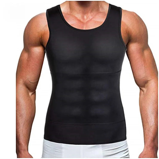2/1 Slimming Vest Men's Slimming Bodysuit Slimming Waist Corset Corset Slimming Vest Slimming Slimming Tummy Trimming Shapewear