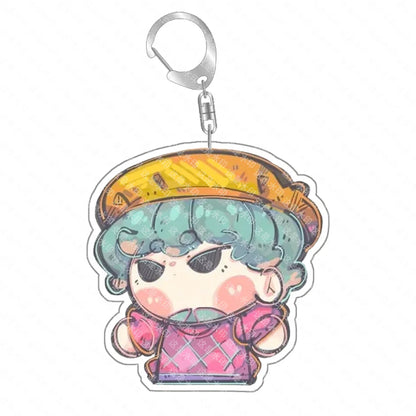 K-Pop Demon Hunters Preorder Huntr-x Keychain - Fan Art Self Made Acrylic Charm Anime Classics Game Collection Toy Gift