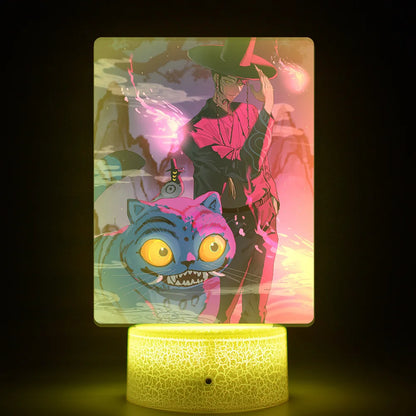 K-POP KPop Demon Hunters Acrylic Movie Remote Control Night Light Cartoon Cute Bedroom Living Room Home Decor Accessories Gifts
