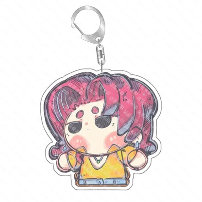 K-Pop Demon Hunters Preorder Huntr-x Keychain - Fan Art Self Made Acrylic Charm Anime Classics Game Collection Toy Gift