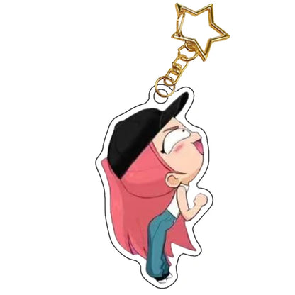 K-Pop Demon Hunters Preorder Huntr-x Keychain - Fan Art Self Made Acrylic Charm Anime Classics Game Collection Toy Gift