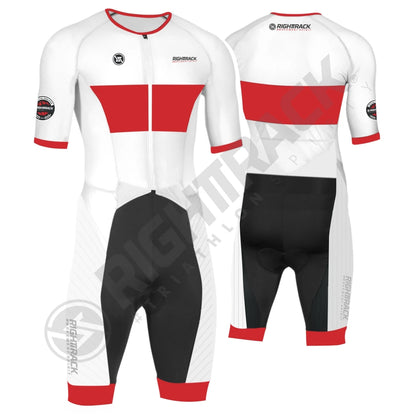 Hot RIGHTTRACK Trisuit MEN'S World Triathlon Jumpsuit Summer Skinsuit Swimming Cycling Running Competition Appare