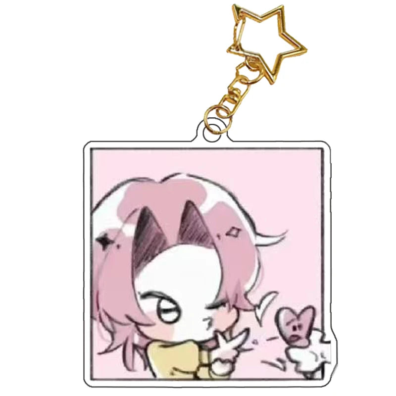 K-Pop Demon Hunters Preorder Huntr-x Keychain - Fan Art Self Made Acrylic Charm Anime Classics Game Collection Toy Gift