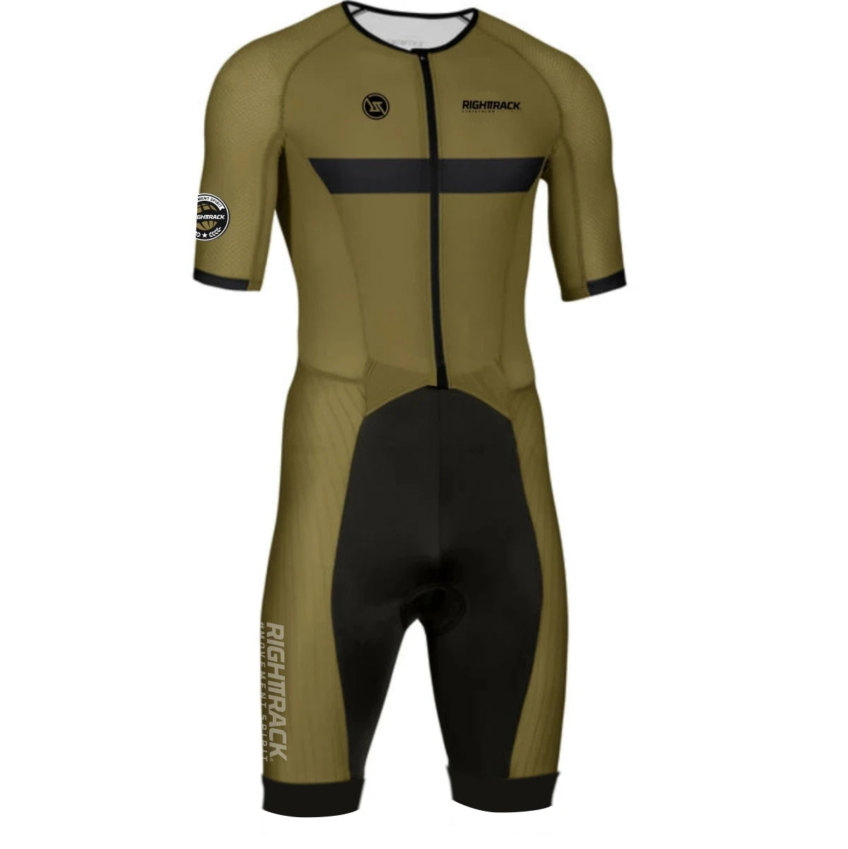 Hot RIGHTTRACK Trisuit MEN'S World Triathlon Jumpsuit Summer Skinsuit Swimming Cycling Running Competition Appare