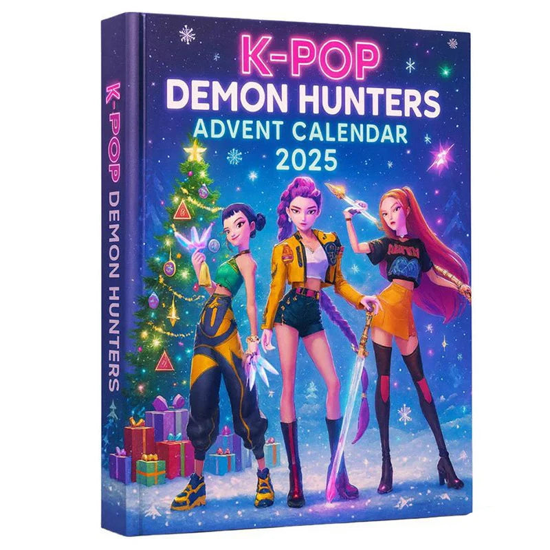 Demon Advent Calendar Gift Hunters Advent Calendar Rumi Mira Zoey Tiger K Pop Hunters Christmas Countdown