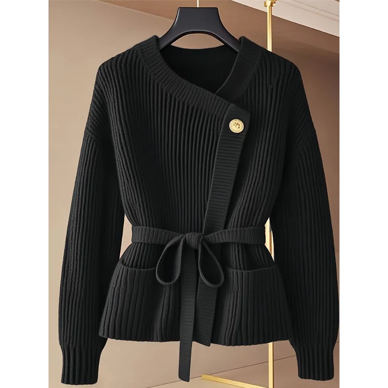 Red Stylish Knit Sweater