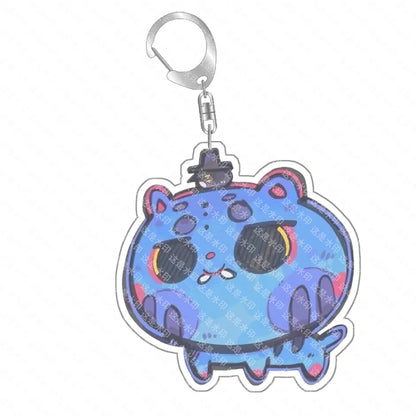 K-Pop Demon Hunters Preorder Huntr-x Keychain - Fan Art Self Made Acrylic Charm Anime Classics Game Collection Toy Gift