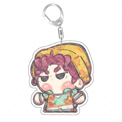 K-Pop Demon Hunters Preorder Huntr-x Keychain - Fan Art Self Made Acrylic Charm Anime Classics Game Collection Toy Gift