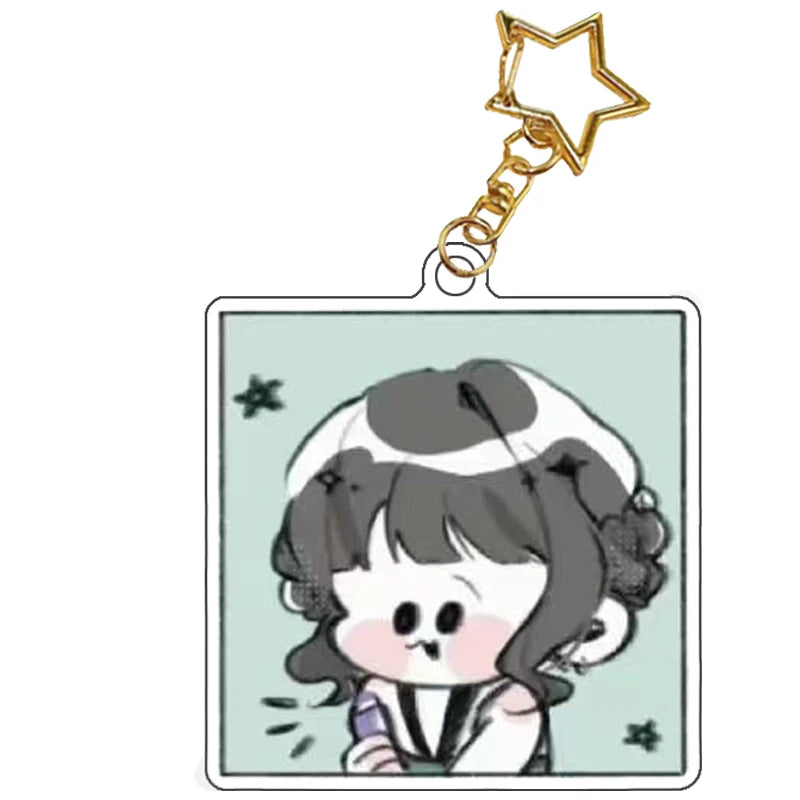 K-Pop Demon Hunters Preorder Huntr-x Keychain - Fan Art Self Made Acrylic Charm Anime Classics Game Collection Toy Gift