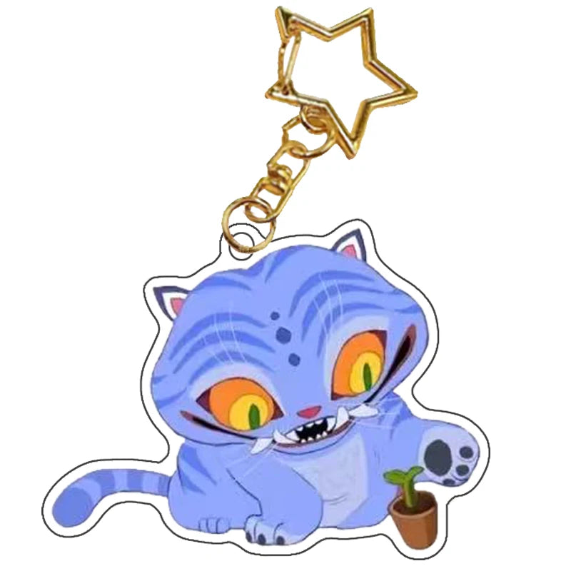 K-Pop Demon Hunters Preorder Huntr-x Keychain - Fan Art Self Made Acrylic Charm Anime Classics Game Collection Toy Gift