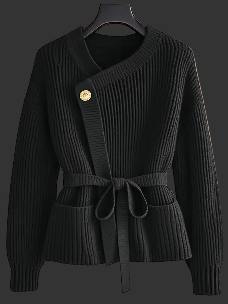 Red Stylish Knit Sweater