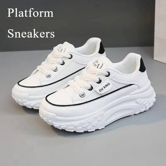 Women Casual Sneakers Fashion Designer Platform Shoes Women Comfortable Versatile Walking Shoes New High Quality Women Sneakers